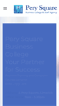 Mobile Screenshot of perysquarebusinesscollege.ie